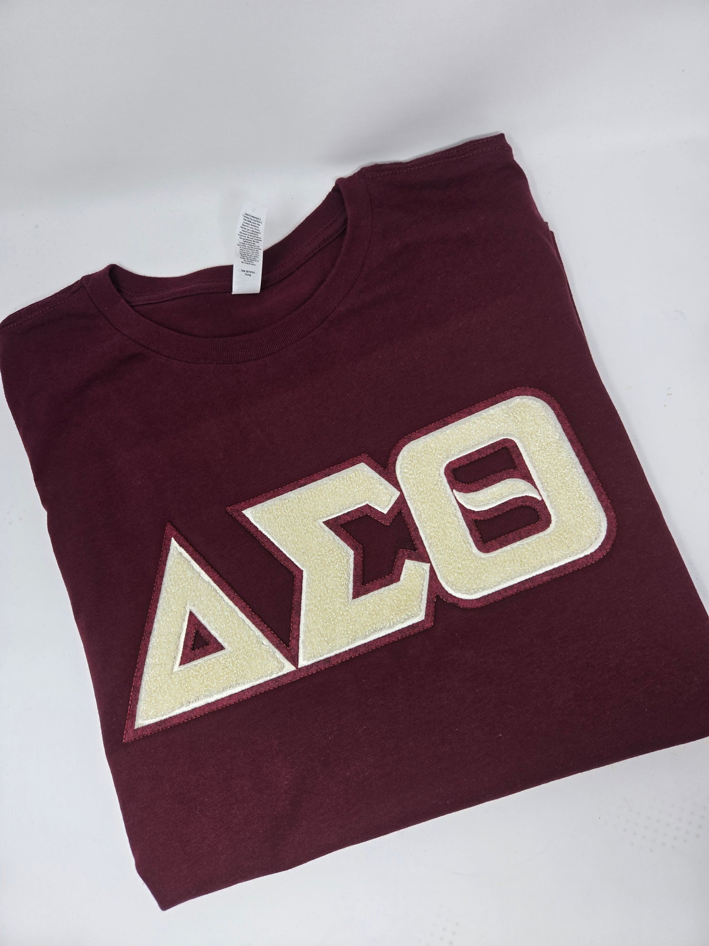 Crimson Chenille Patch Tee