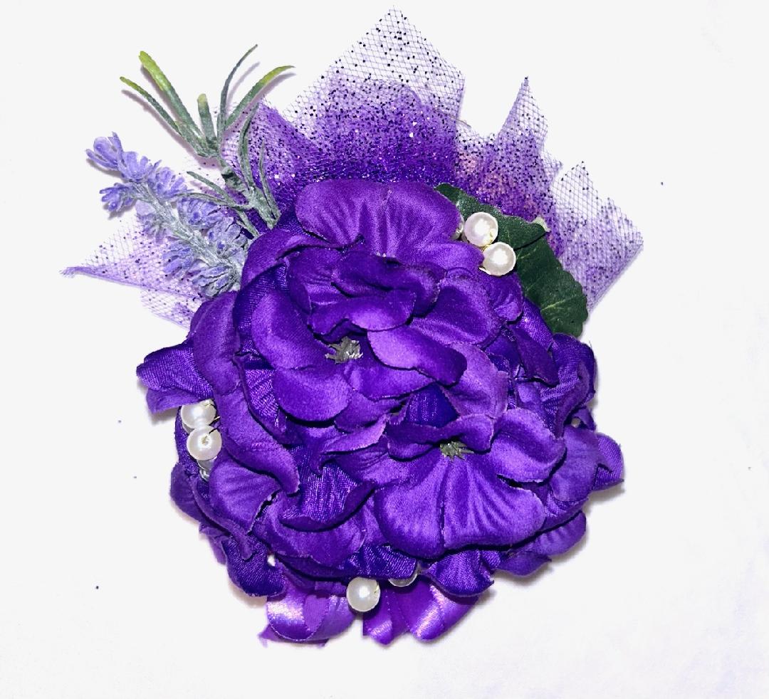 Purple Violet LEGACY Corsage