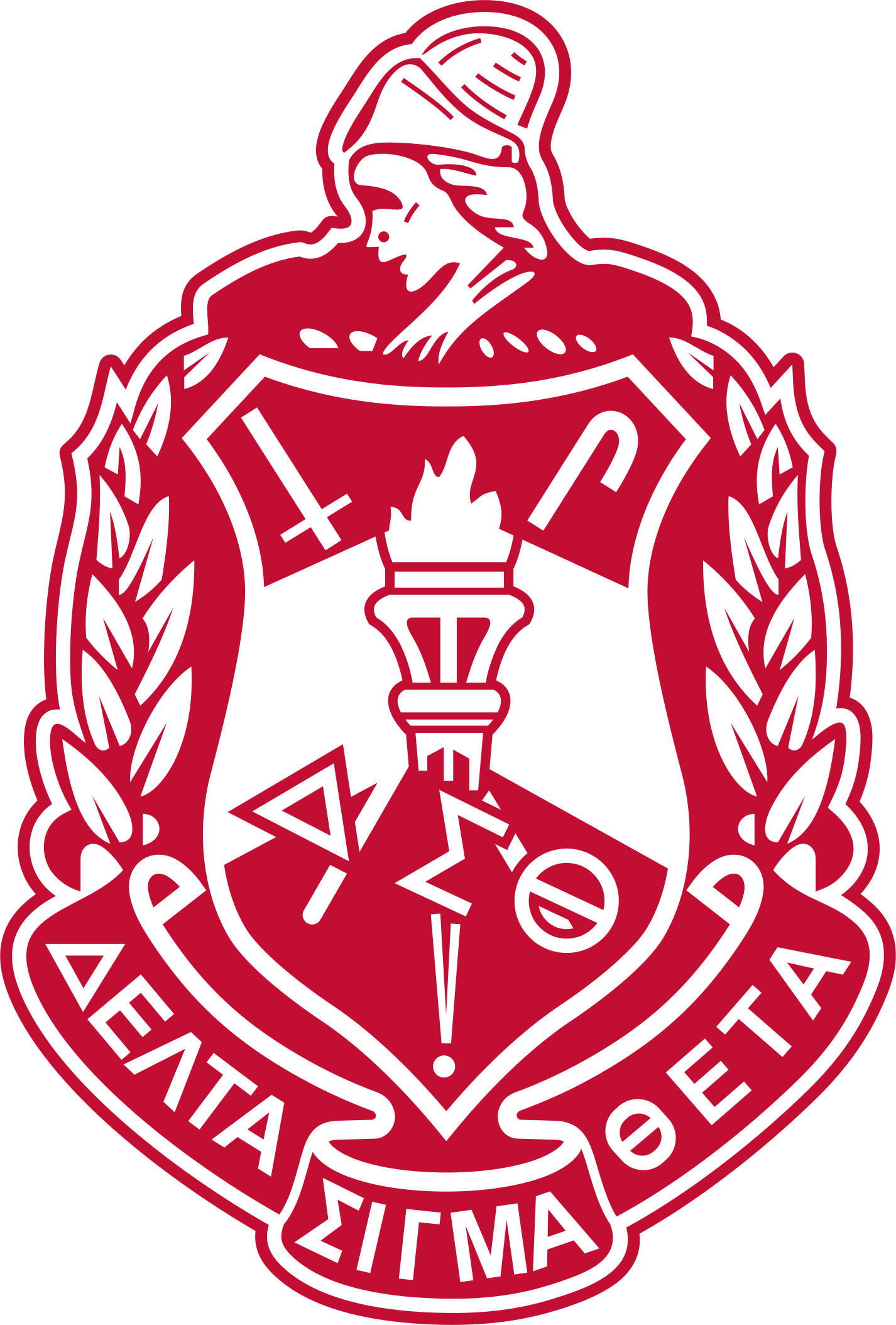 Delta Sigma Theta - Chenille Patch Sweatshirt - Crest