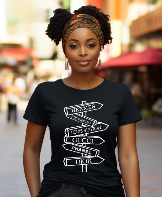 All Roads Lead to Fashion Tee