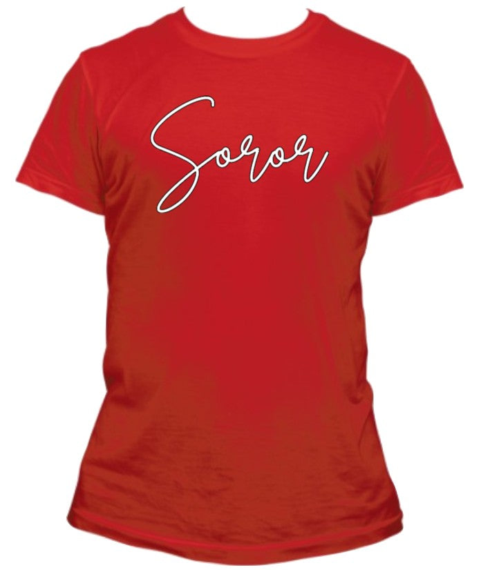 Delta Sigma Theta - Soror Script Tee