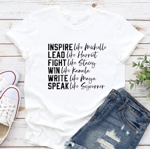 INSPIRE...SPEAK Tee