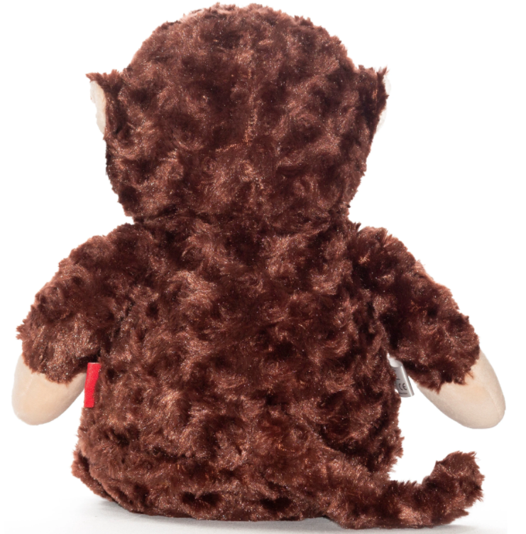 Personalized Embroidered Plush Monkey