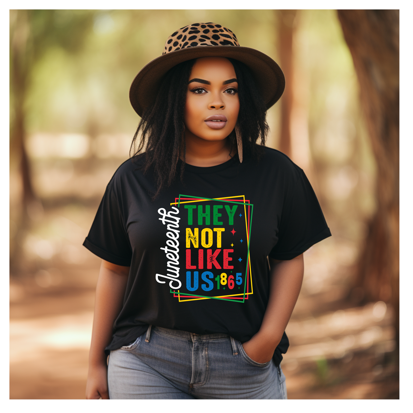 They Not Like Us Black Tee