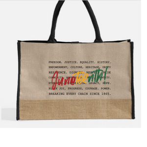 Custom Jute Tote Bag