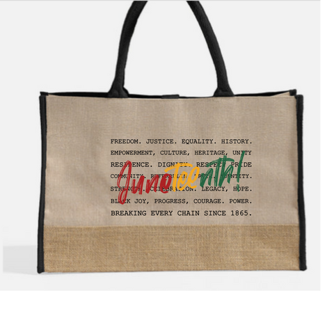Custom Jute Tote Bag