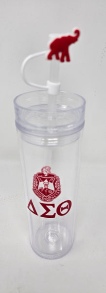 DST Straw Toppers - White
