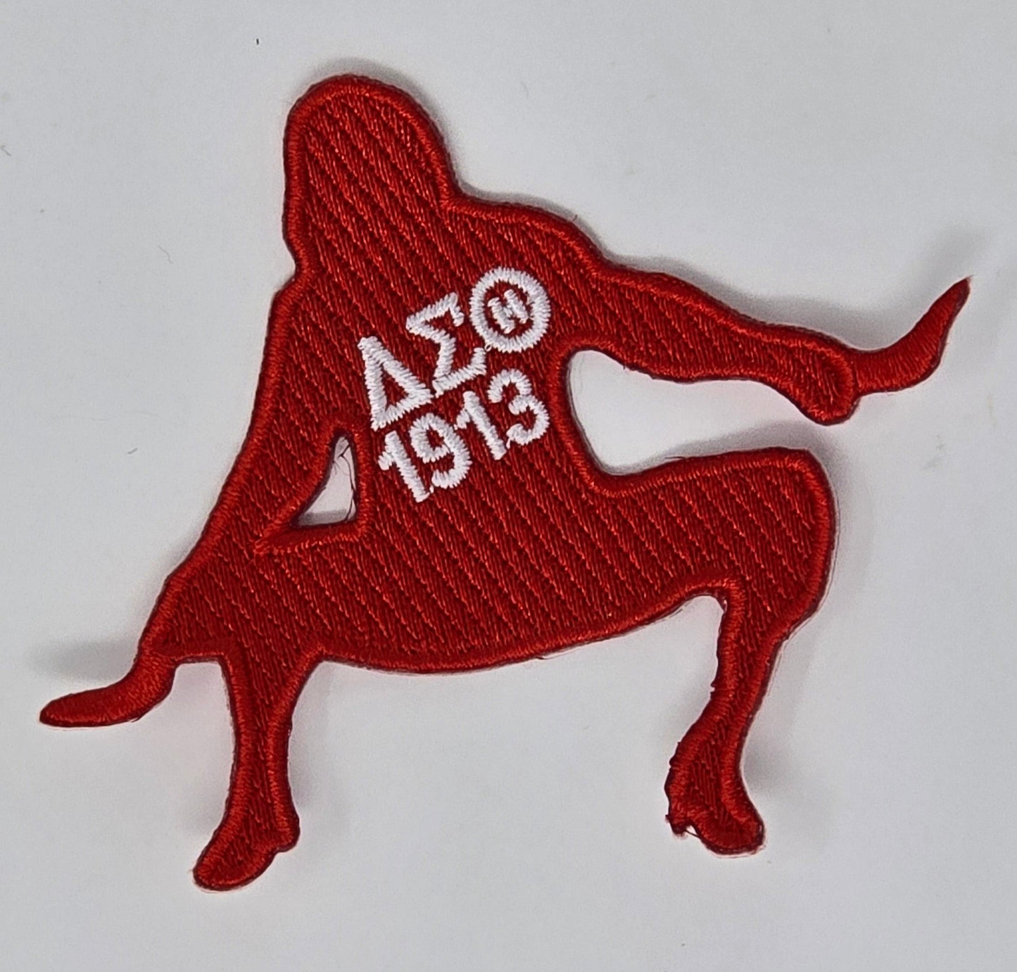 Delta Sigma Theta Sorority Inc., Embroidered Patch - DUCK WALK (3X3)