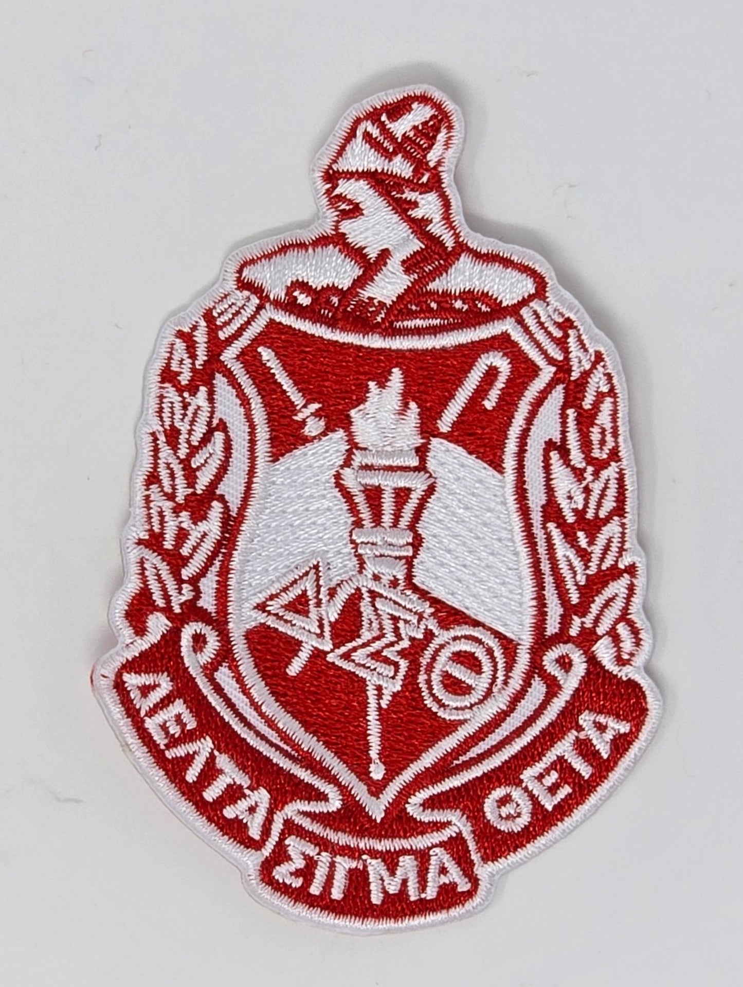 Delta Sigma Theta Sorority Inc., Embroidered Patch - CREST (3X4)