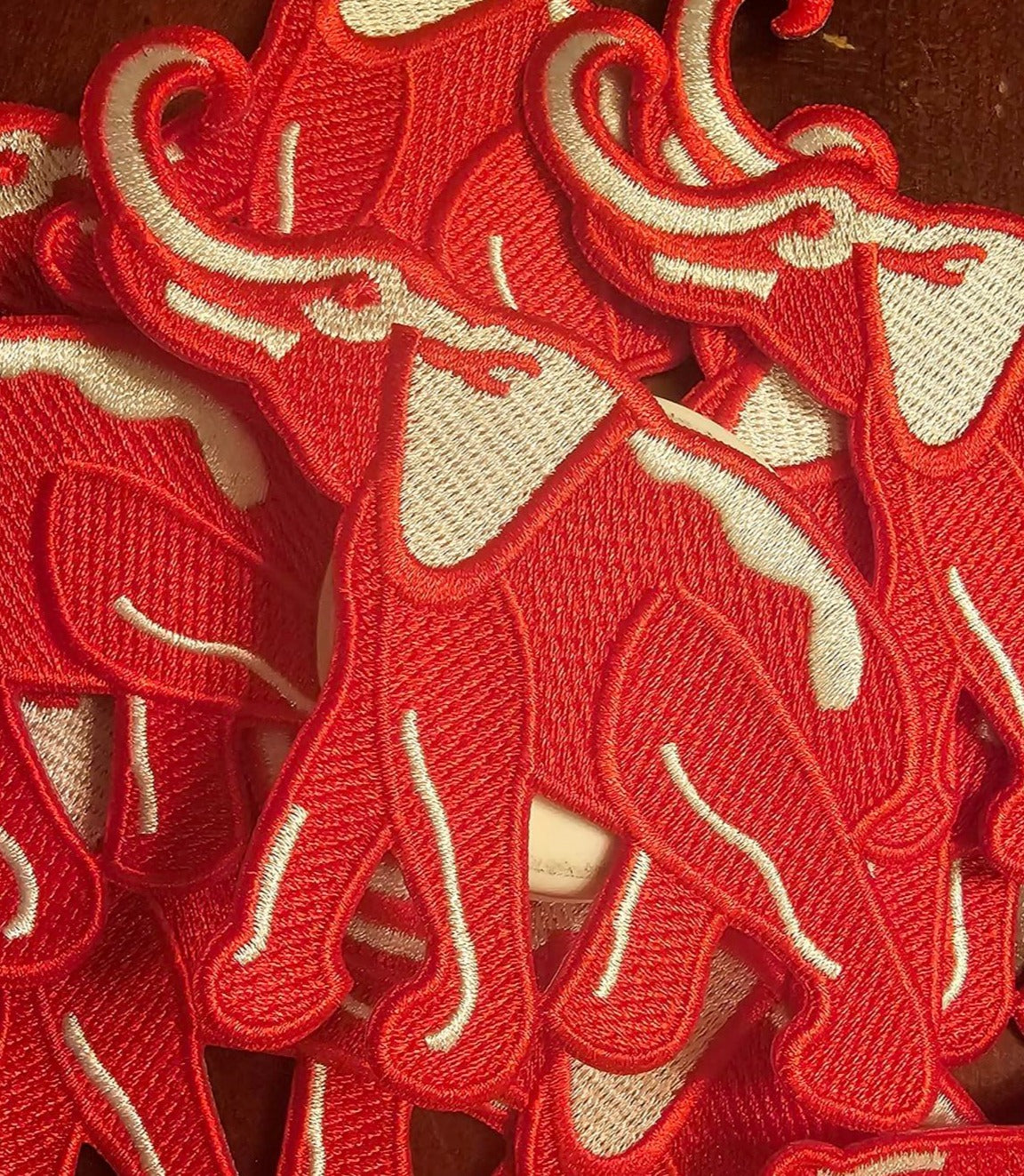 Delta Sigma Theta Sorority Inc., Embroidered Patch - ELEPHANT (4X4)