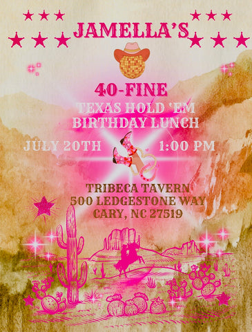 SPECIAL ORDER | Jamella's 40-Fine Birthday Tee