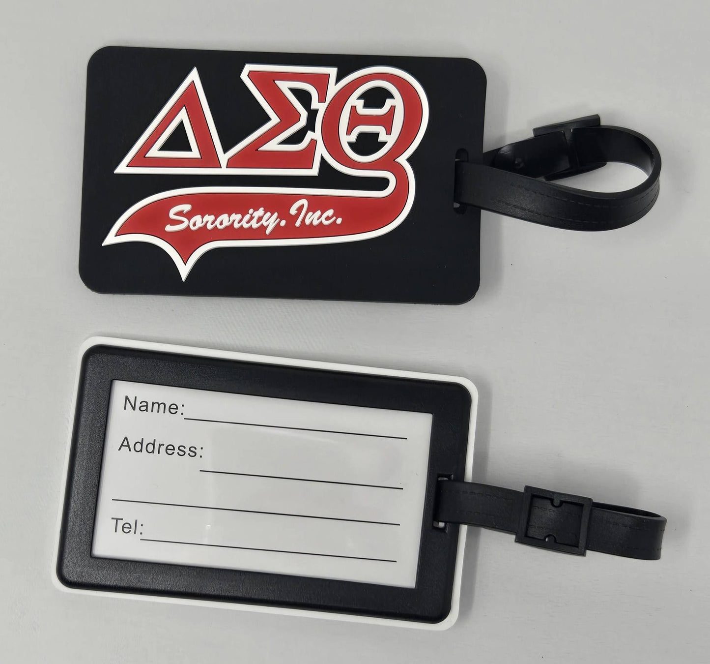 Luggage Tag - DST Black Retro
