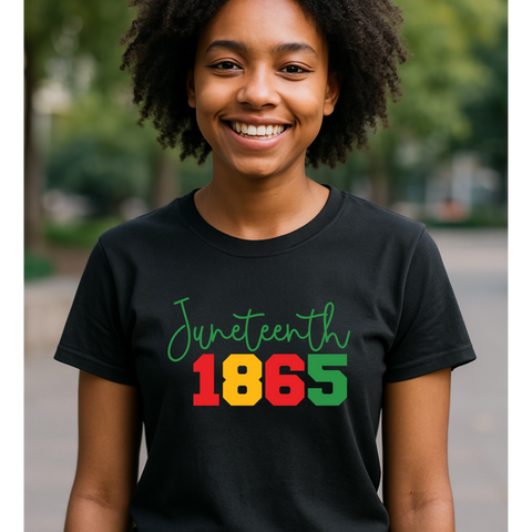 Juneteenth 1865 | Black Tee