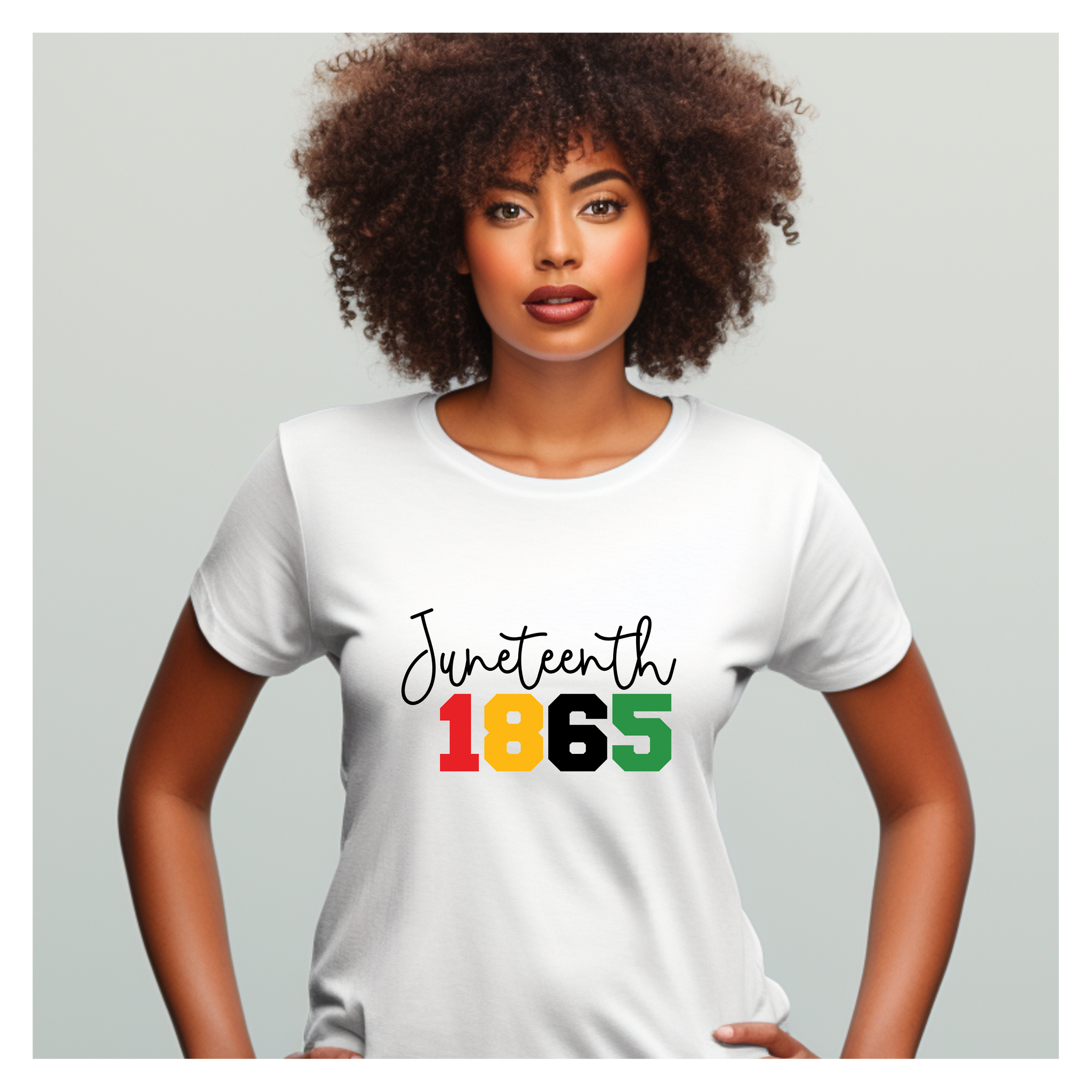 Juneteenth 1865 | White Tee