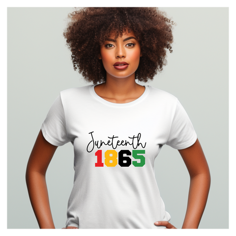 Juneteenth 1865 | White Tee