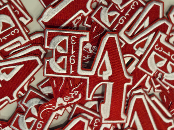 Delta Sigma Theta Sorority Inc., Embroidered Patch - DELTA LOVE (4x4)