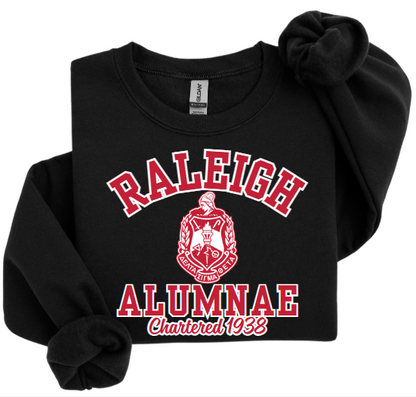 RALEIGH ALUMNAE CHAPTER [Screen Print]