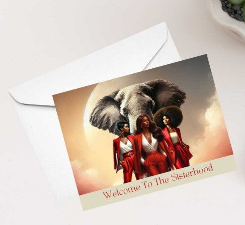 Greeting Card - Welcome to the Sisterhood
