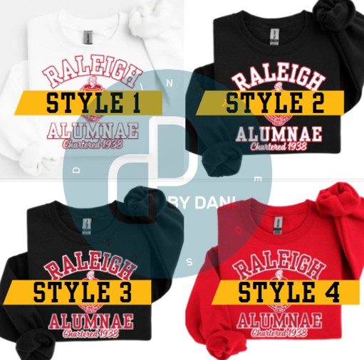 RALEIGH ALUMNAE CHAPTER [Screen Print]