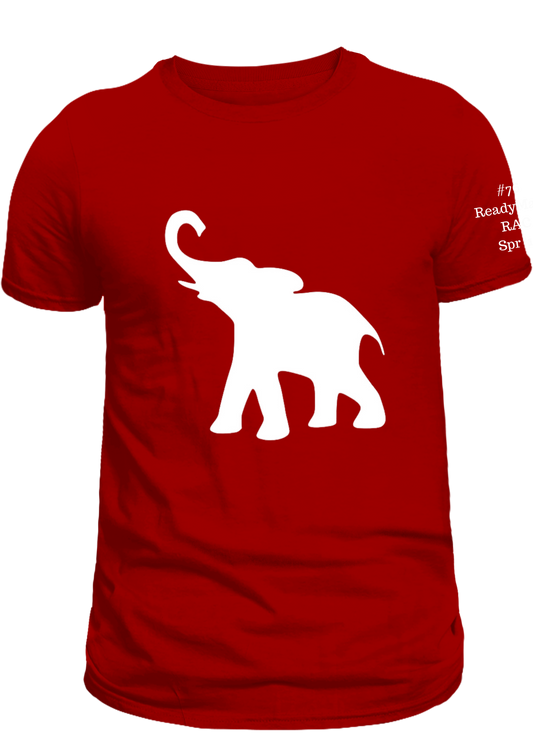 Trunk Up Elephant Tee (Customization Available)