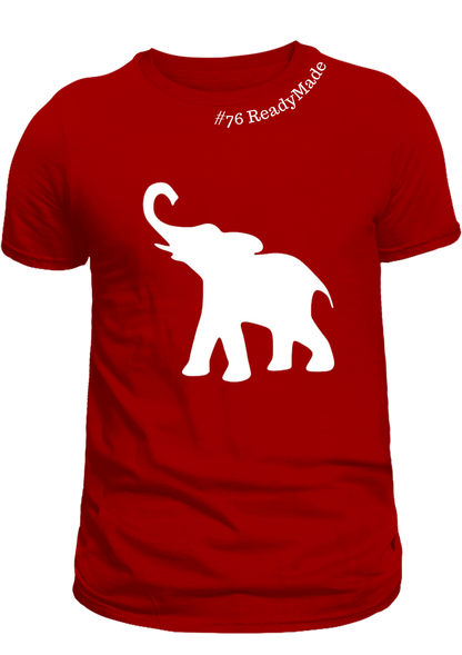 Trunk Up Elephant Tee (Customization Available)