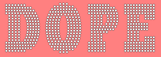 DOPE Rhinestone Design