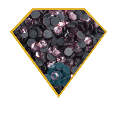 LIGHT AMETHYST Hotfix Rhinestones