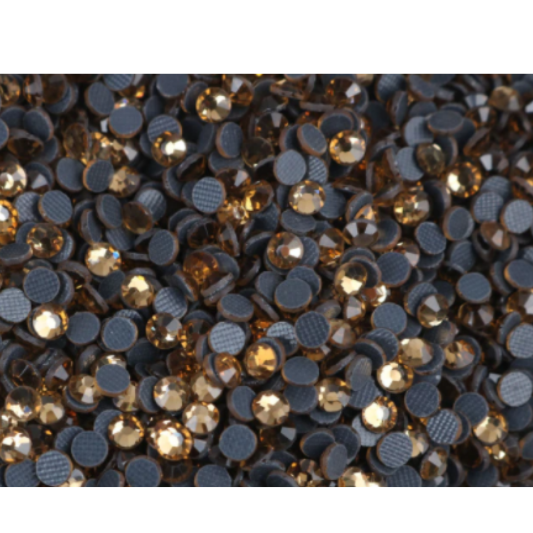 Light Topaz Hotfix Rhinestones
