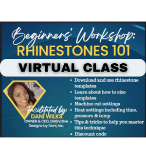 Rhinestones 101: A Beginners' Workshop