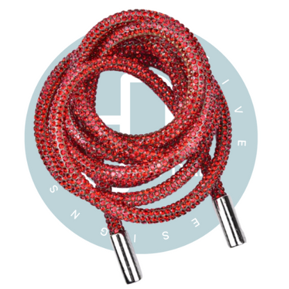 55" Bling Hoodie Drawstring