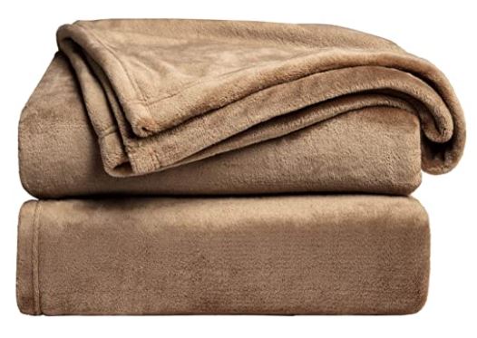 Personalized Microfiber Throw Blanket (add Initial/Name)