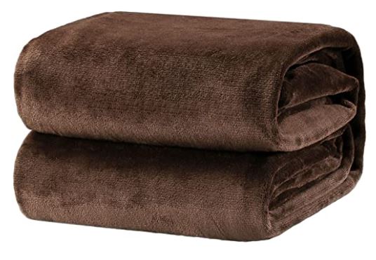 Personalized Microfiber Throw Blanket (add Initial/Name)