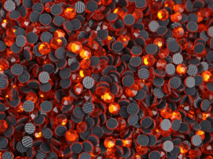 ORANGE Hotfix Rhinestones