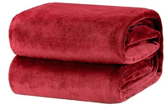 Personalized Microfiber Throw Blanket (add Initial/Name)