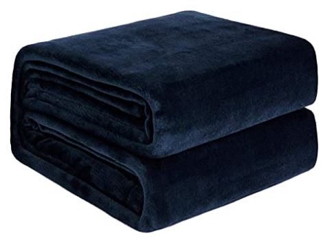 Personalized Microfiber Throw Blanket (add Initial/Name)