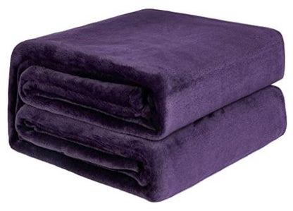 Personalized Microfiber Throw Blanket (add Monogram)